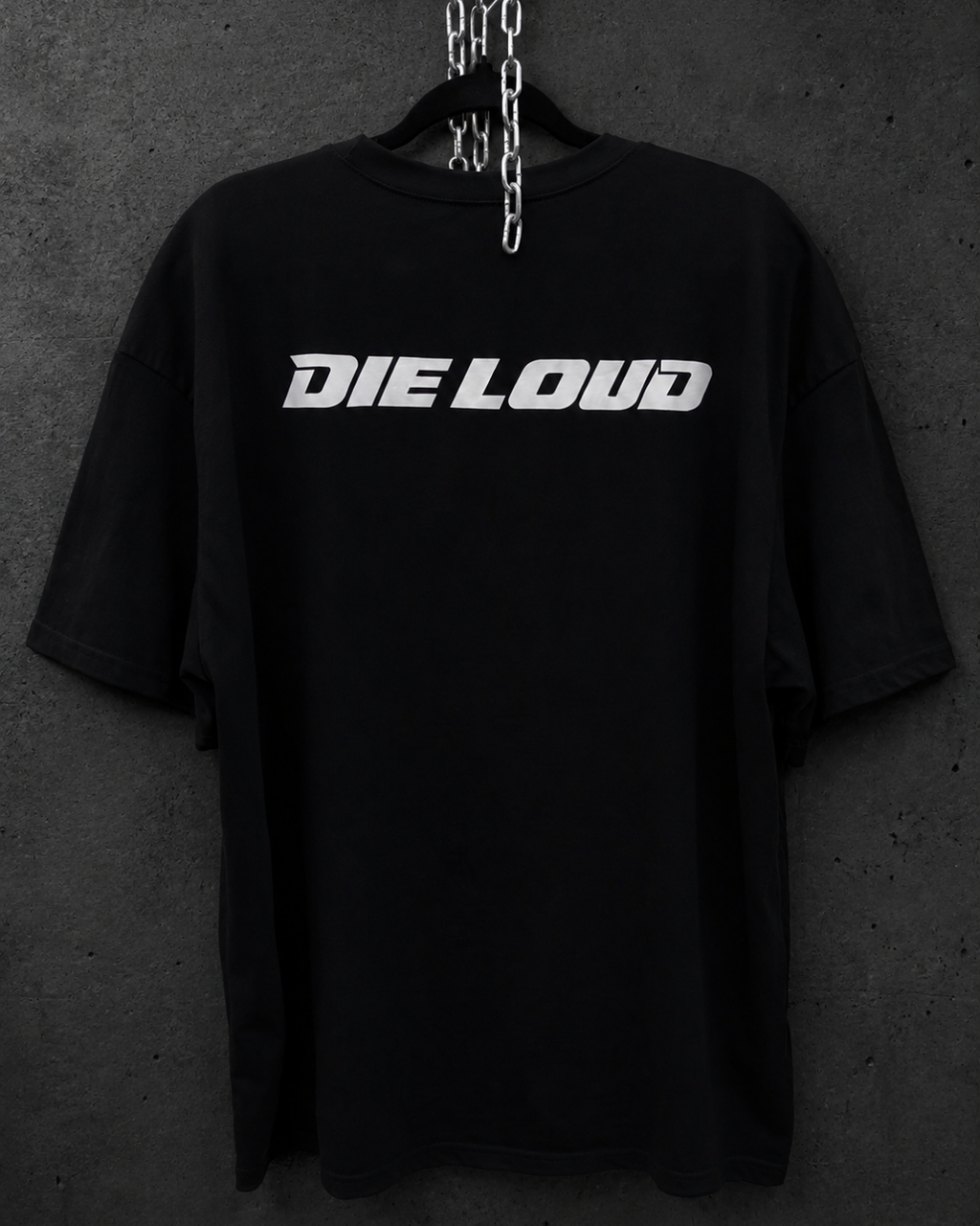 DIE LOUD LOGO TEE