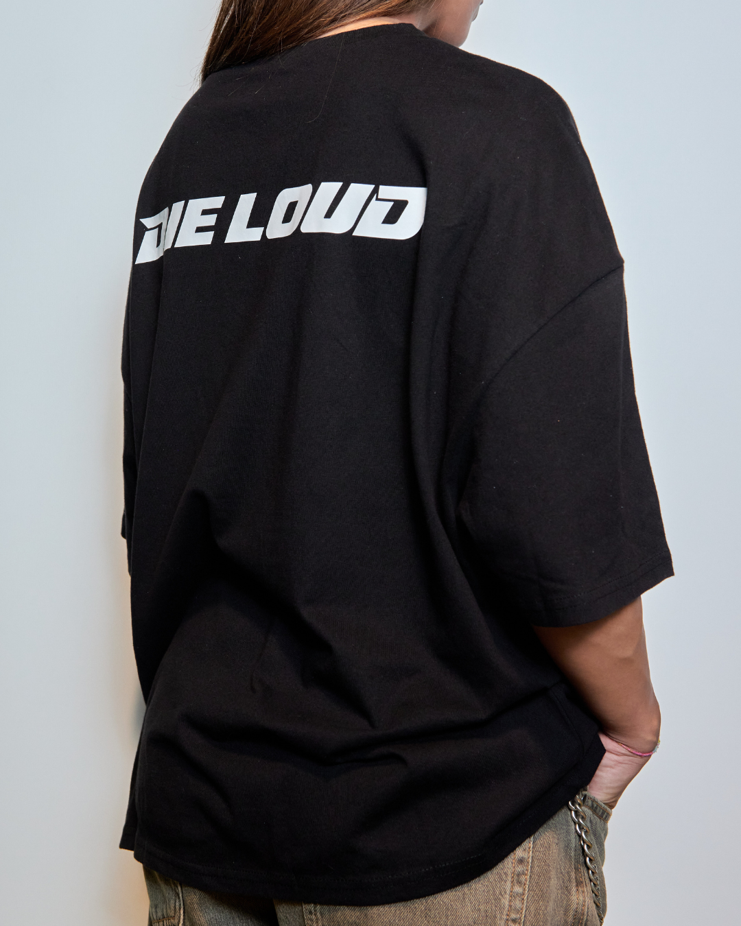 DIE LOUD LOGO TEE